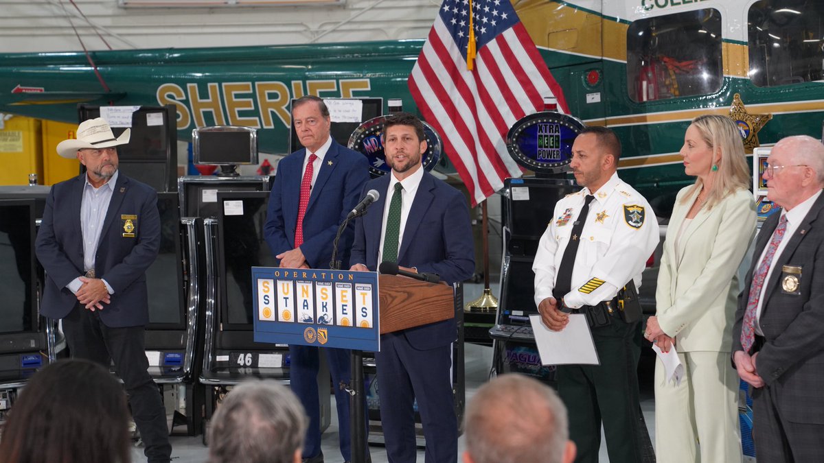 Today, we announced the results of another successful operation targeting illegal gambling, seizing 479 illegal gaming machines and $294,000 in illicit proceeds.